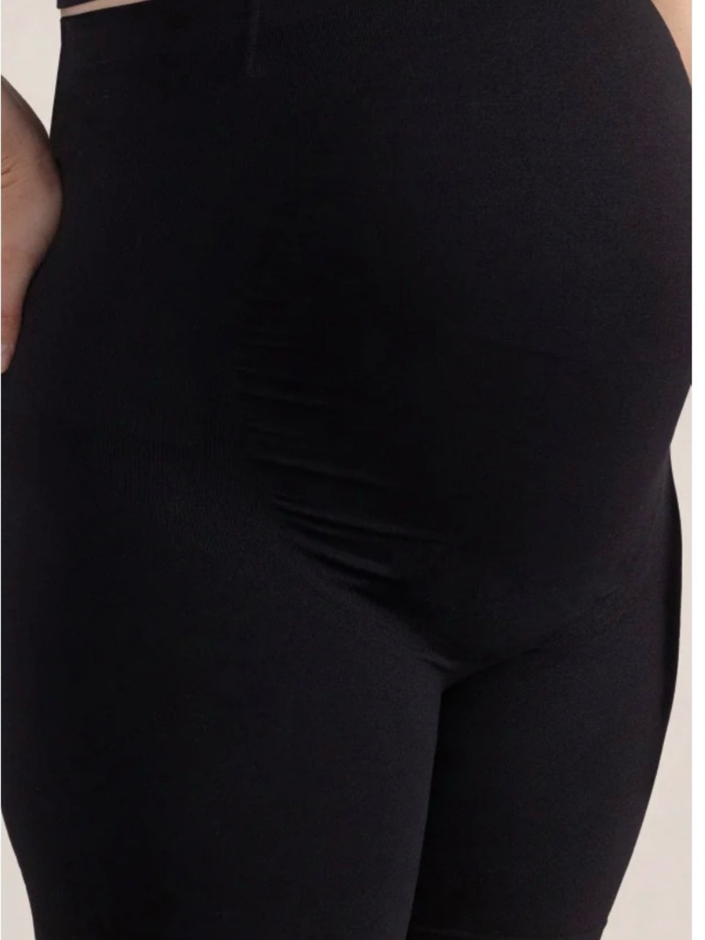 Shapermint Essentials Embrace Maternity Belly Support Shorts